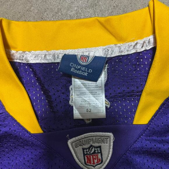 Reebok Minnesota Vikings NFL Jersey Size 52 Fully Stitched Football Chris Cook - Picture 3 of 7
